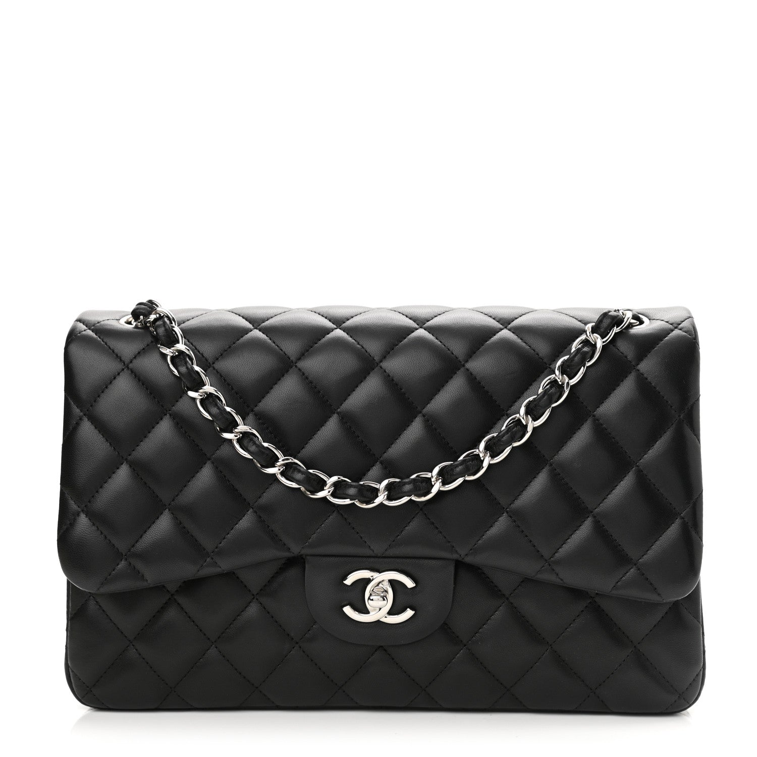 Chanel Double Flap Jumbo Lambskin