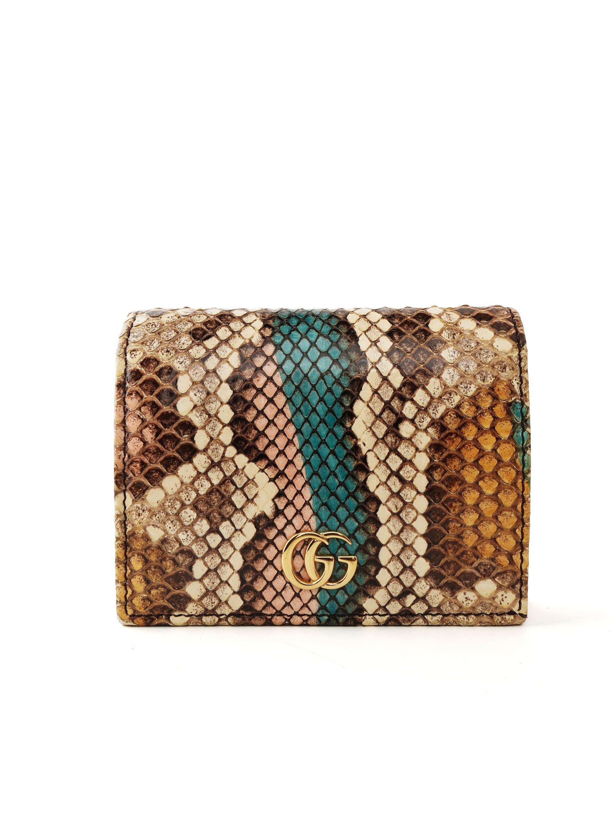 Gucci Python Card Case