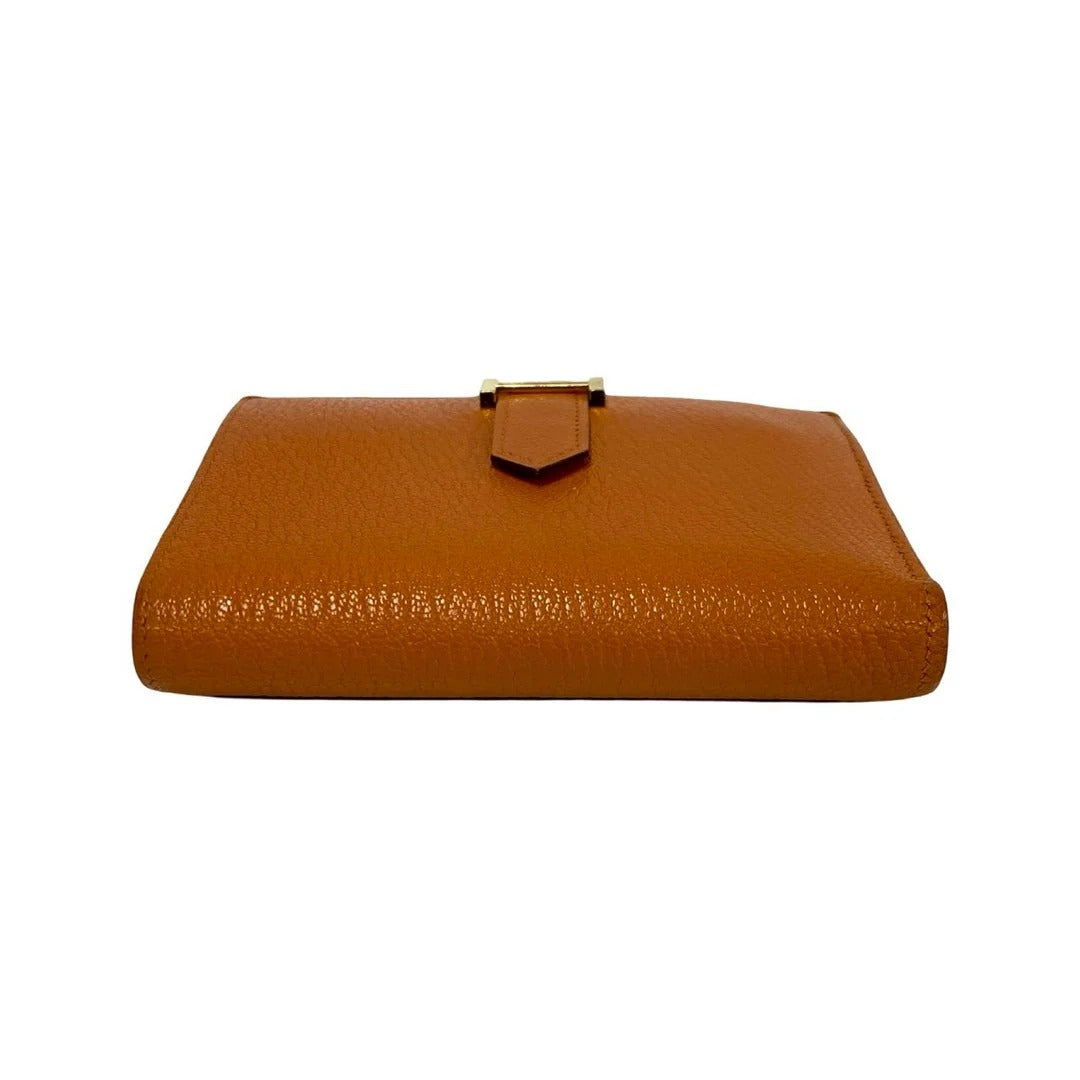 Hermès Bearn Compact Wallet Chevre