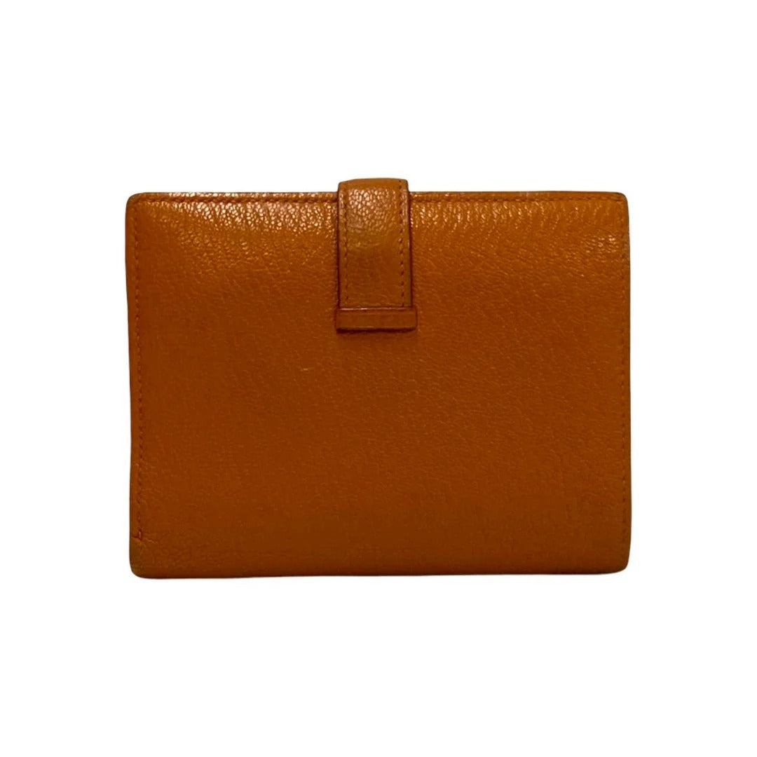 Hermès Bearn Compact Wallet Chevre