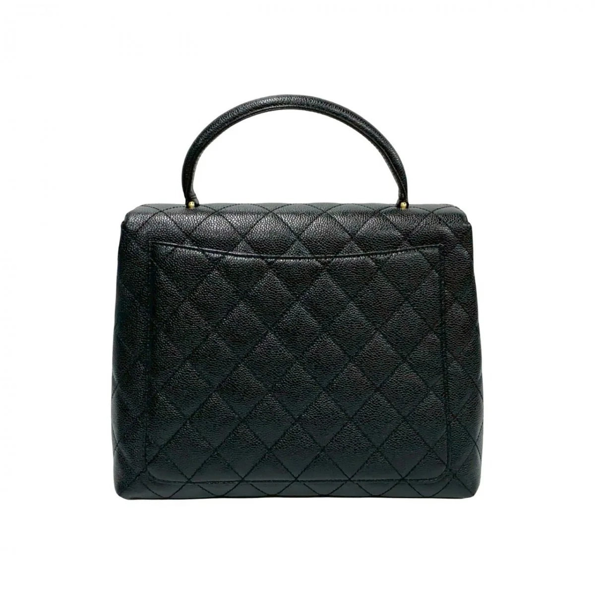 Chanel Kelly Top Handle Caviar