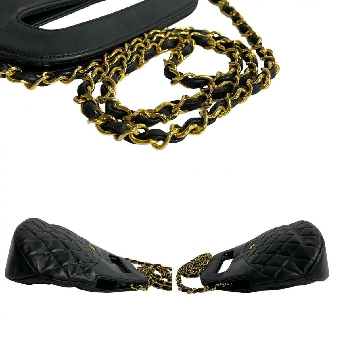 Chanel Top Handle Two Way Bag