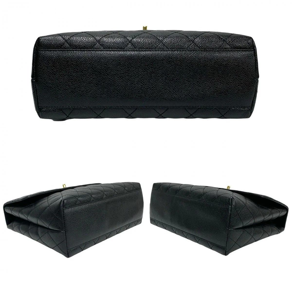 Chanel Kelly Top Handle Caviar