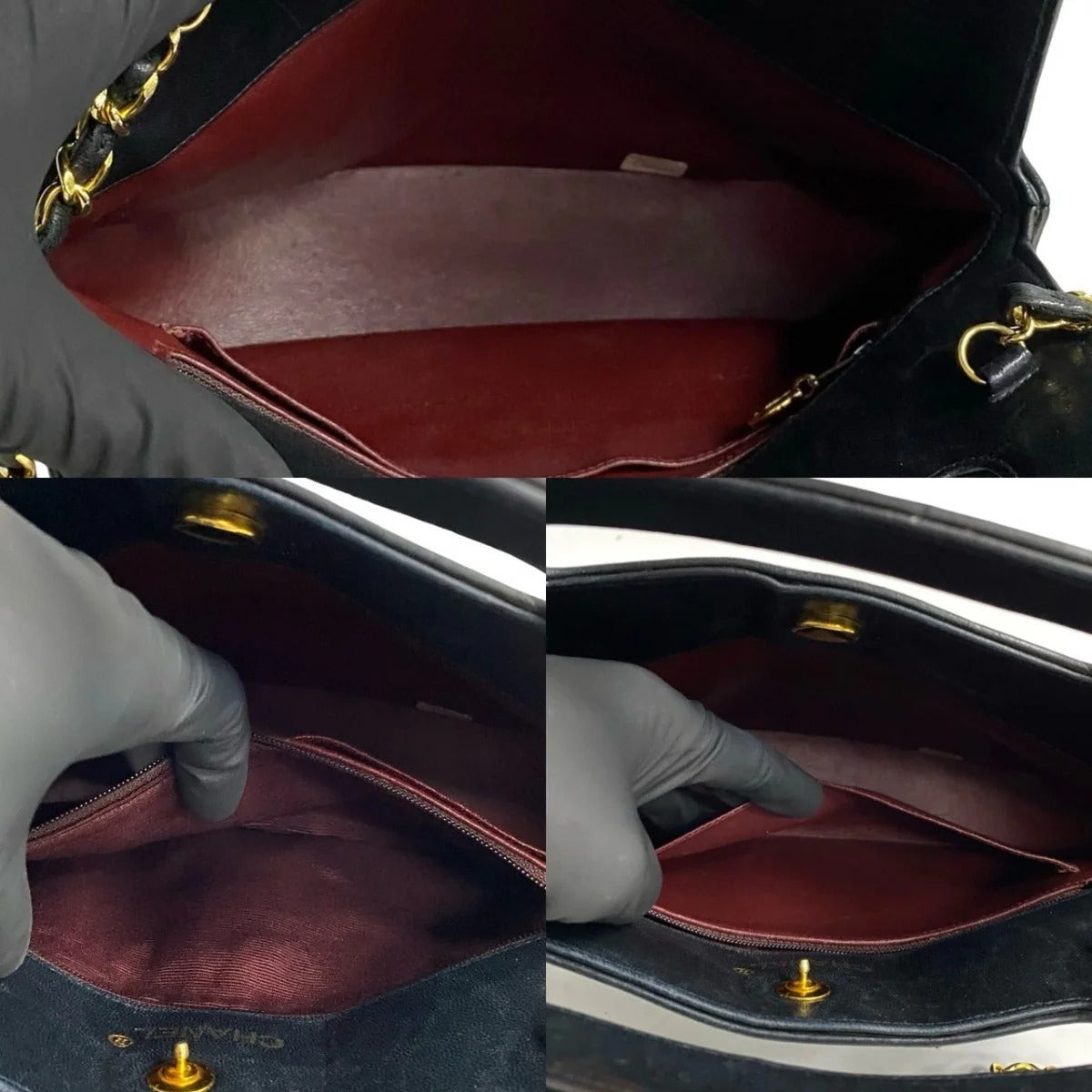 Chanel Top Handle Two Way Bag