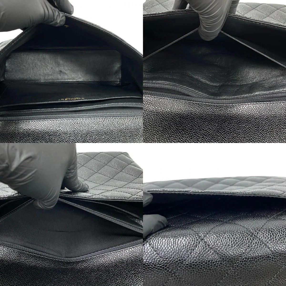 Chanel Kelly Top Handle Caviar