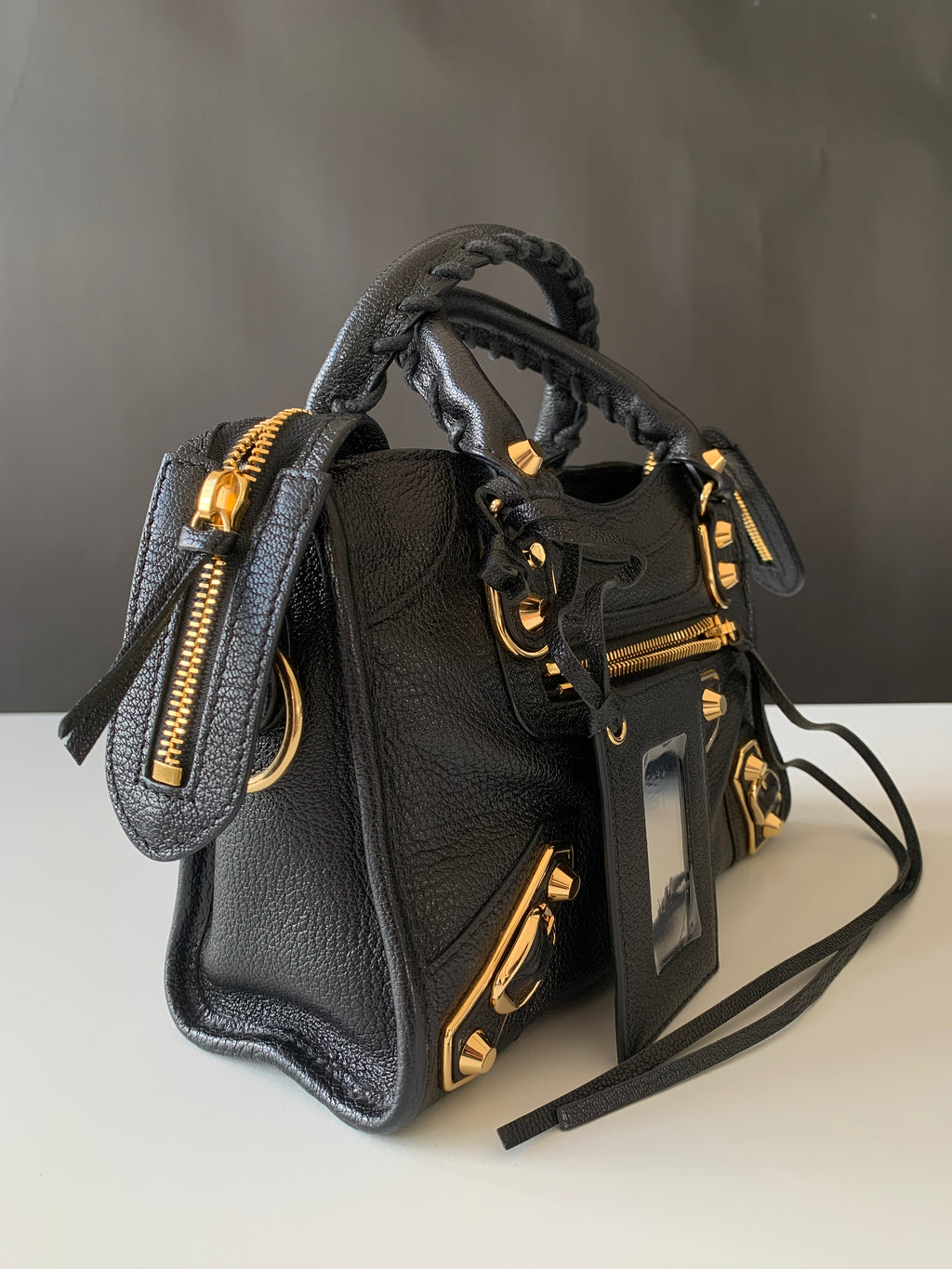 Balenciaga Mini City Metallic Edge