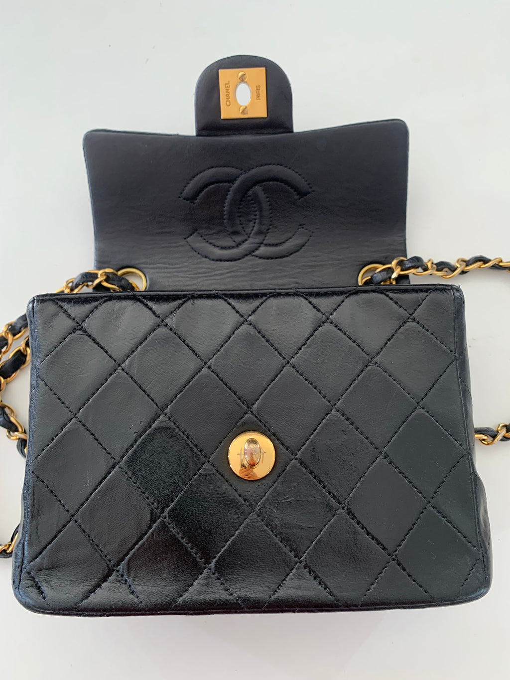 Chanel Mini Square Flap Lambskin
