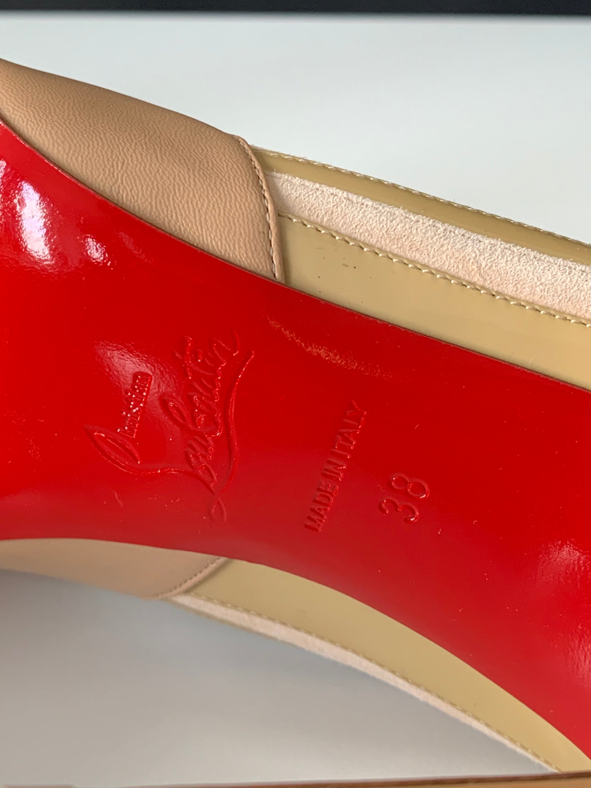 Christian Louboutin Super Pump 100 38