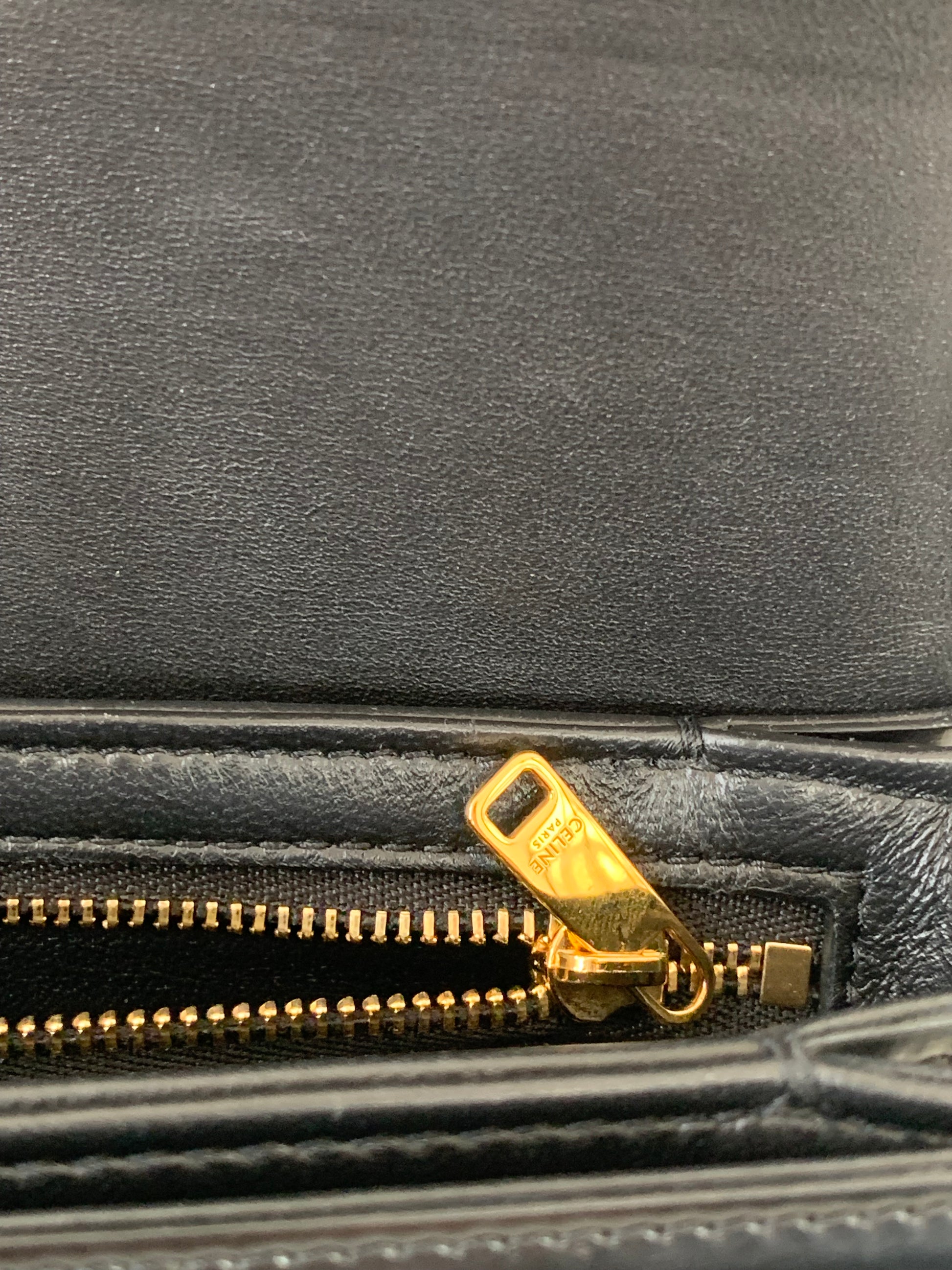 Celine Teen Triomphe Shiny Calfskin