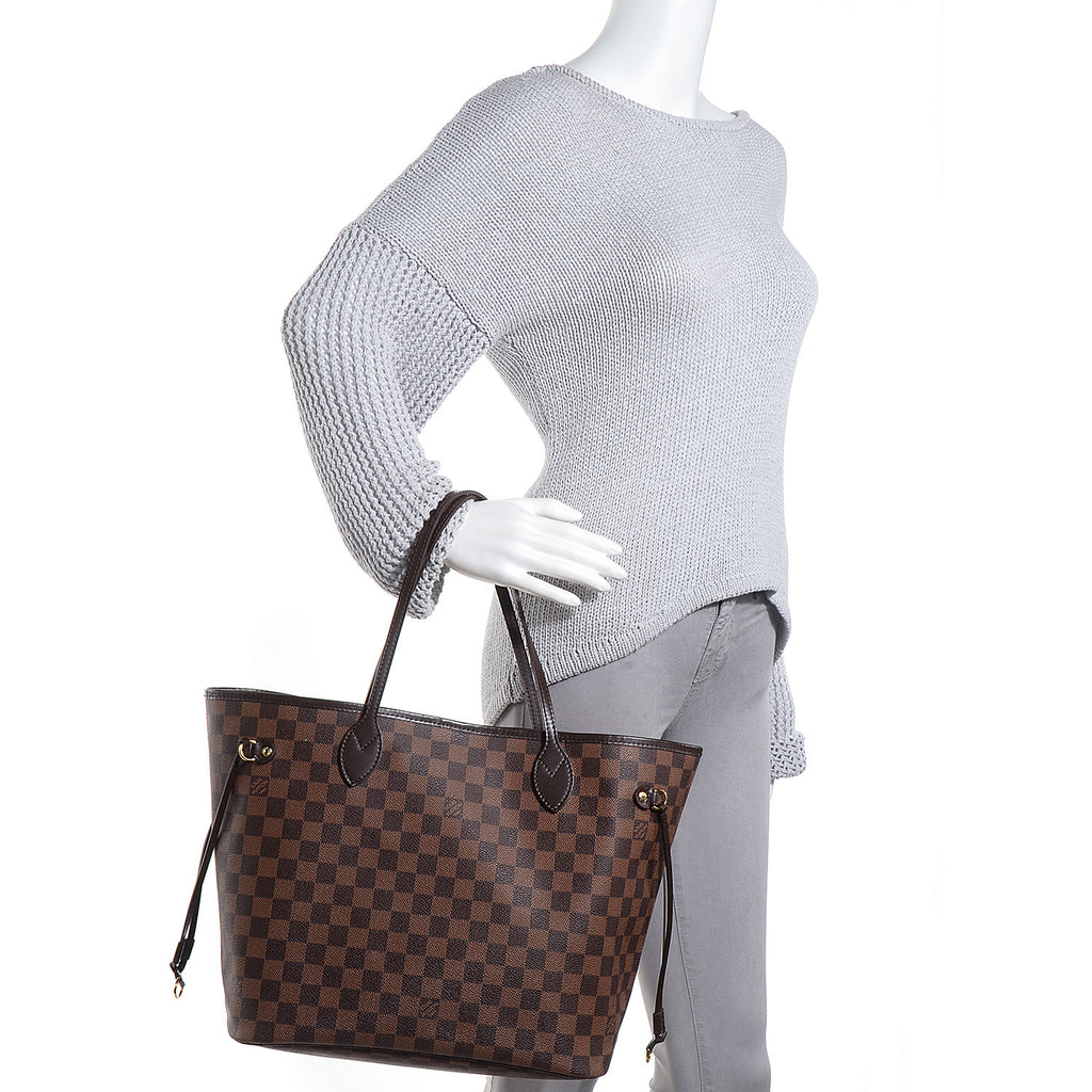 Louis Vuitton	Neverfull MM Damier Ebene