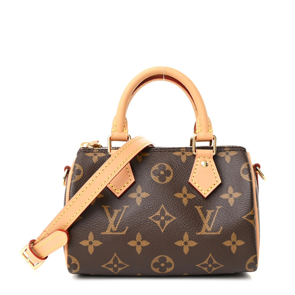 Louis Vuitton	Nano Speedy Bandouliere Monogram