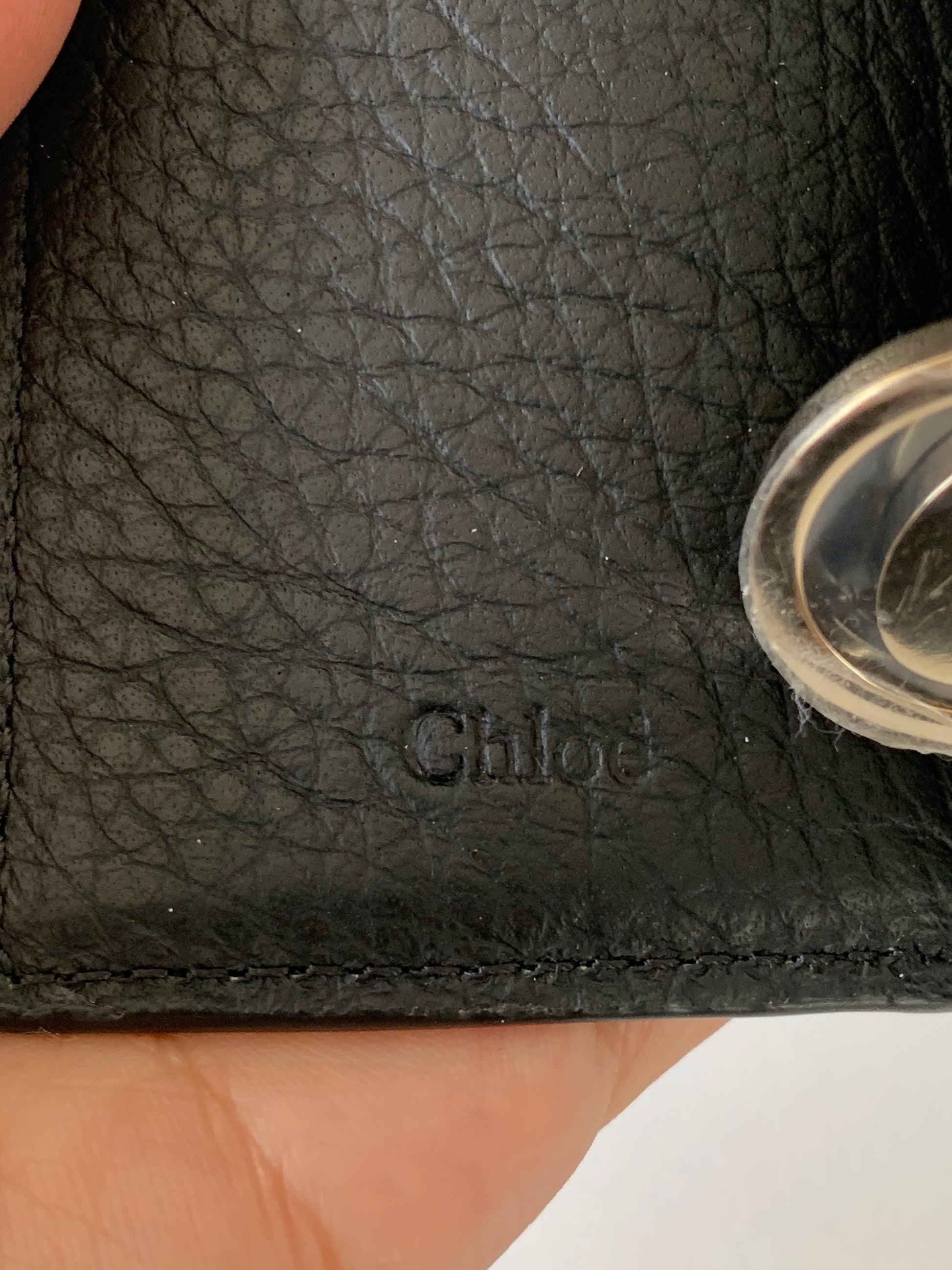 Chloé Alphabet Mini Trifold Wallet