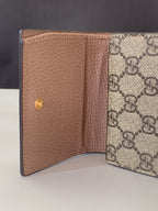 Gucci GG Supreme Monogram Medium GG Marmont Card Case