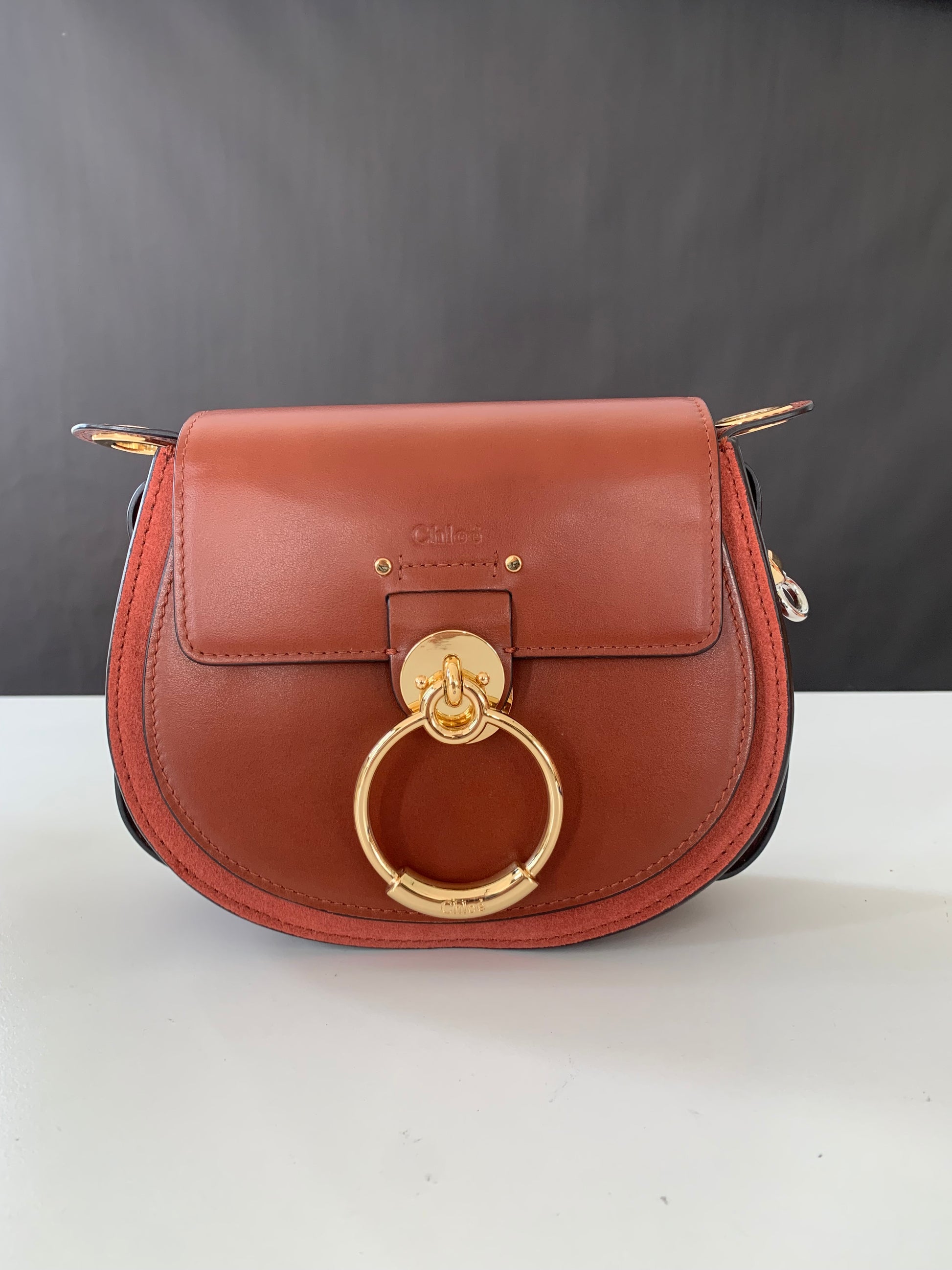 Chloé Tess Small Saddle Bag