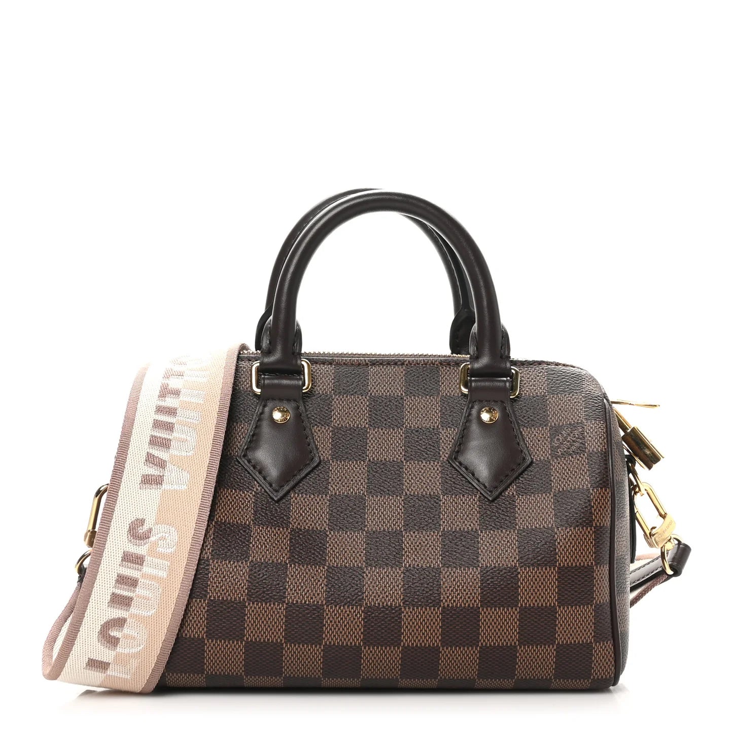 Louis Vuitton Speedy 20 Bandouliere Damier Ebene