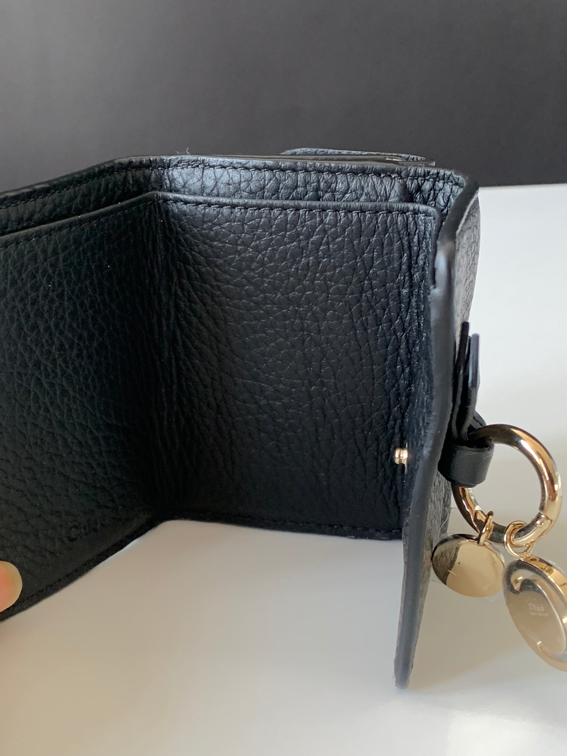 Chloé Alphabet Mini Trifold Wallet