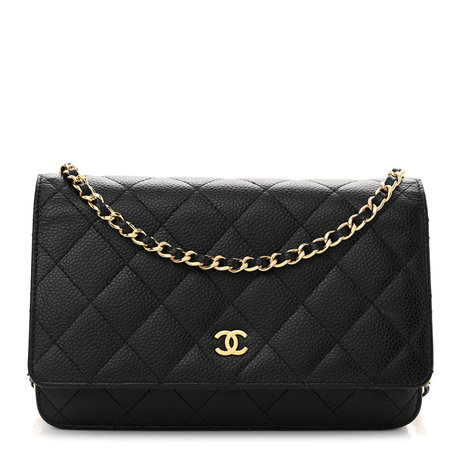 Chanel Wallet on Chain Caviar