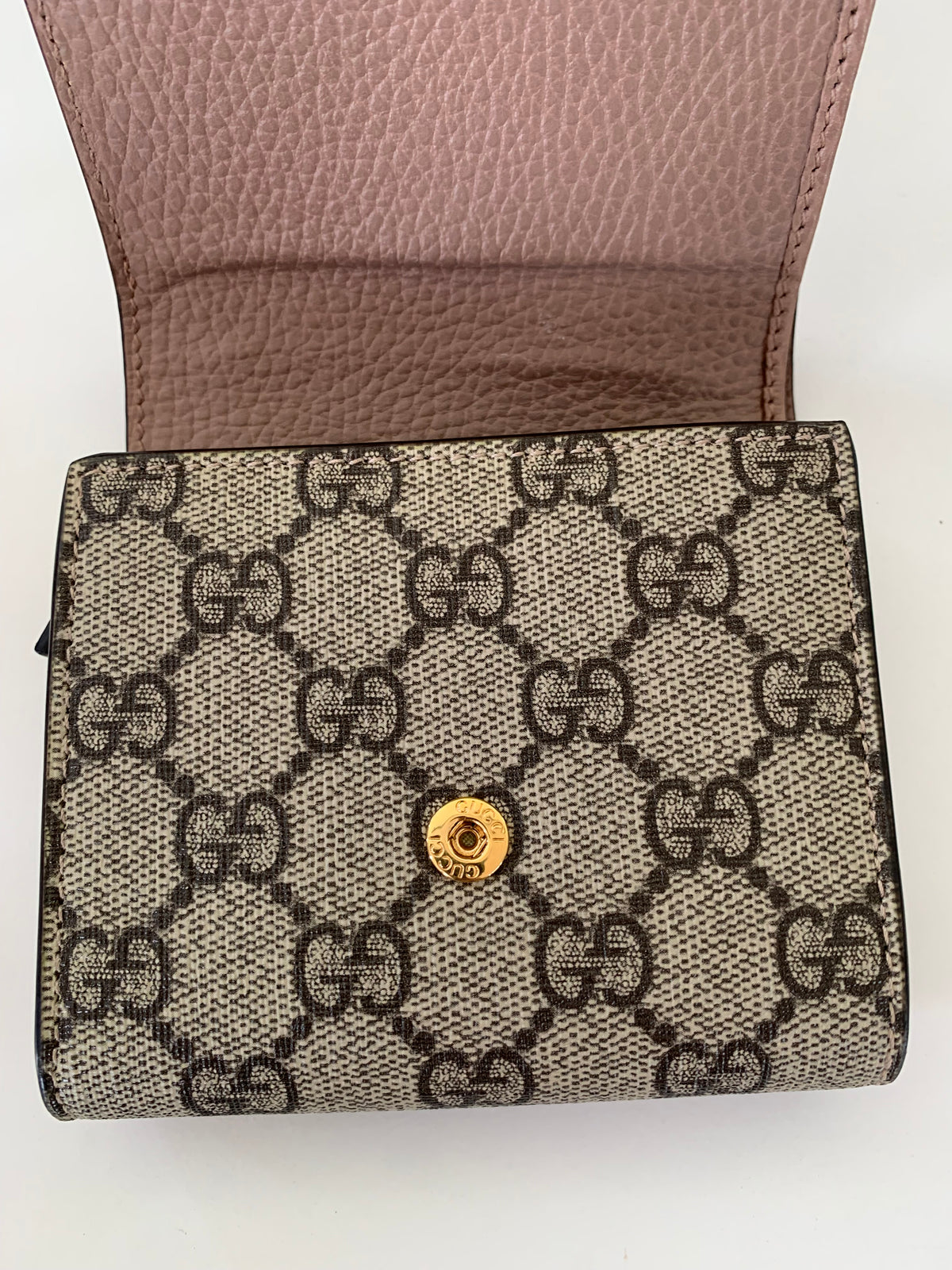 Gucci GG Supreme Monogram Medium GG Marmont Card Case
