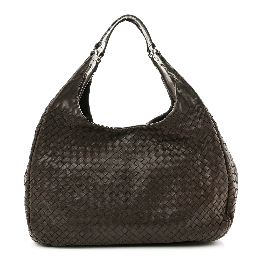 Bottega Veneta Campana Hobo Dark Brown