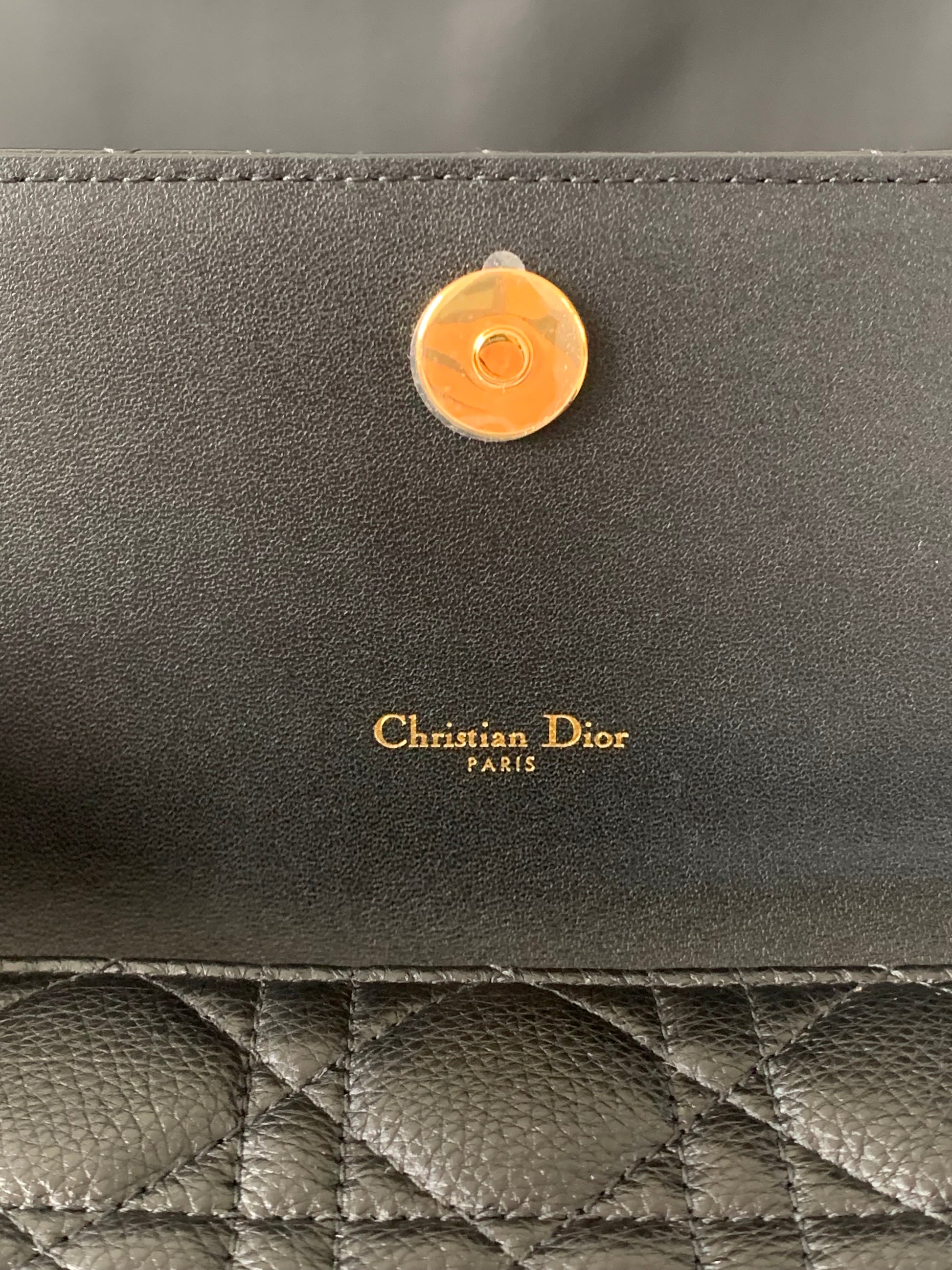 Dior Caro Pouch with Chain