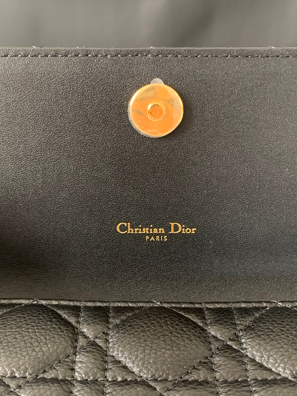 Dior Caro Pouch with Chain