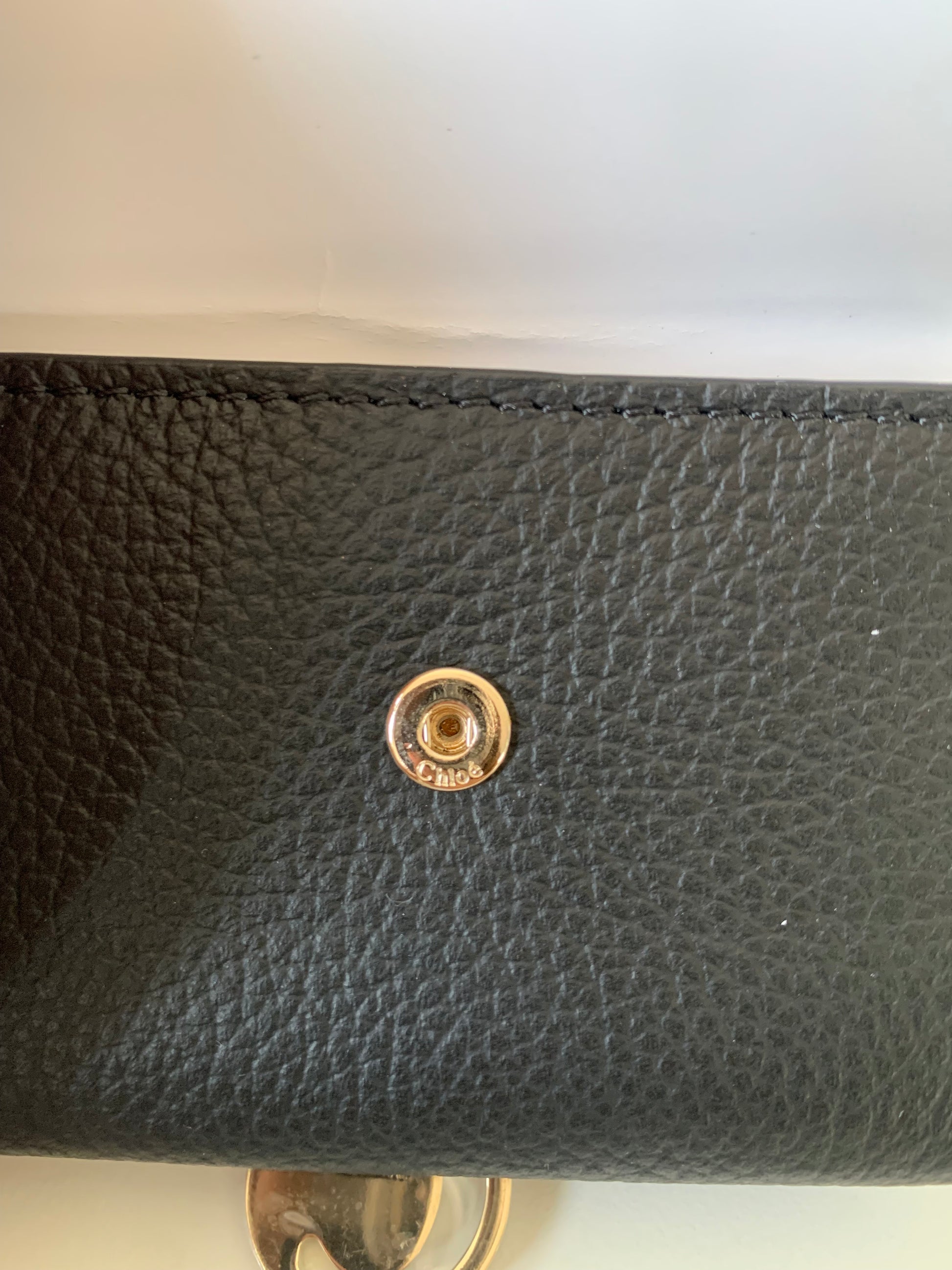 Chloé Alphabet Mini Trifold Wallet