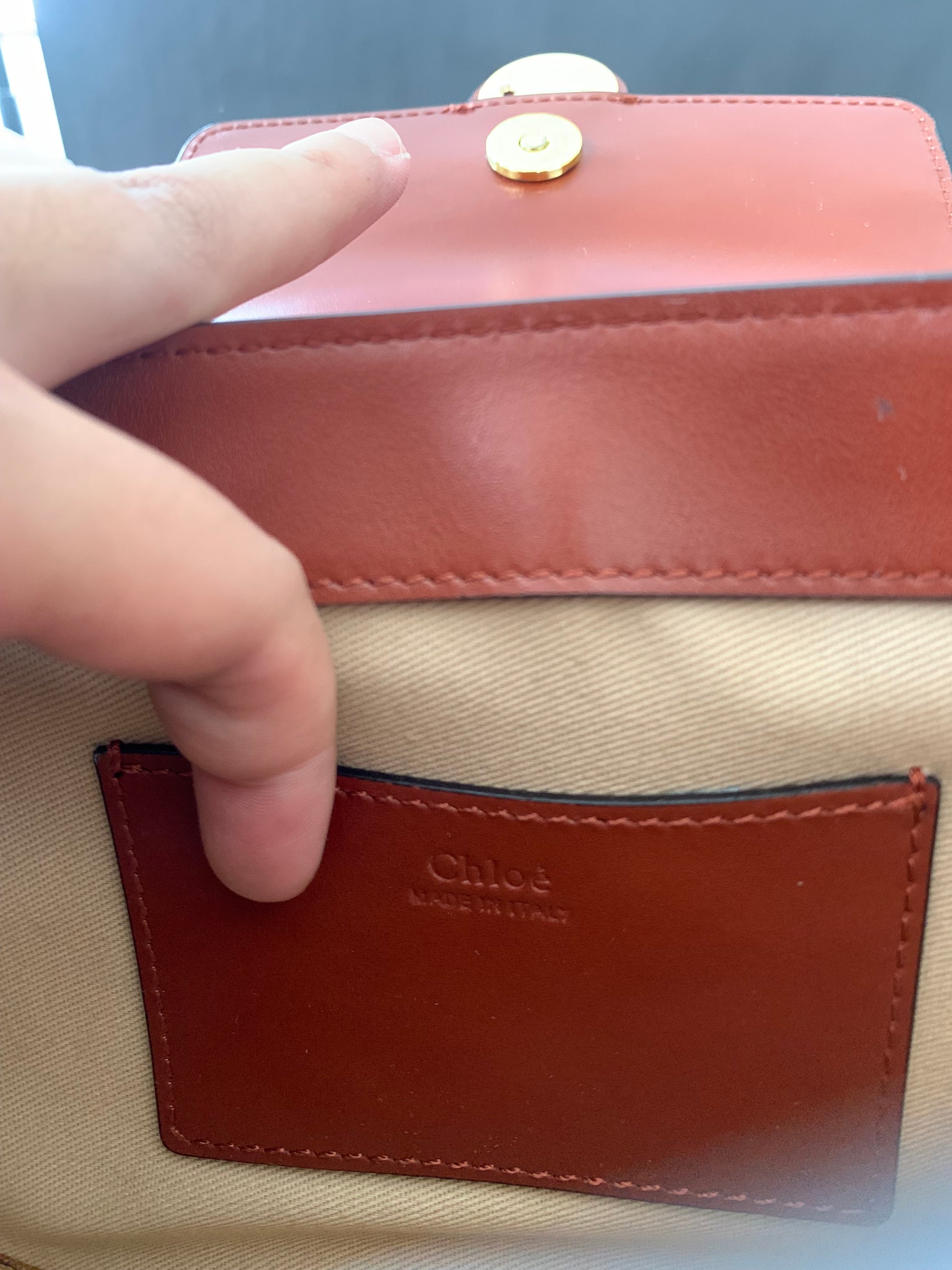 Chloé Tess Small Saddle Bag