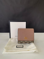 Gucci GG Supreme Monogram Medium GG Marmont Card Case