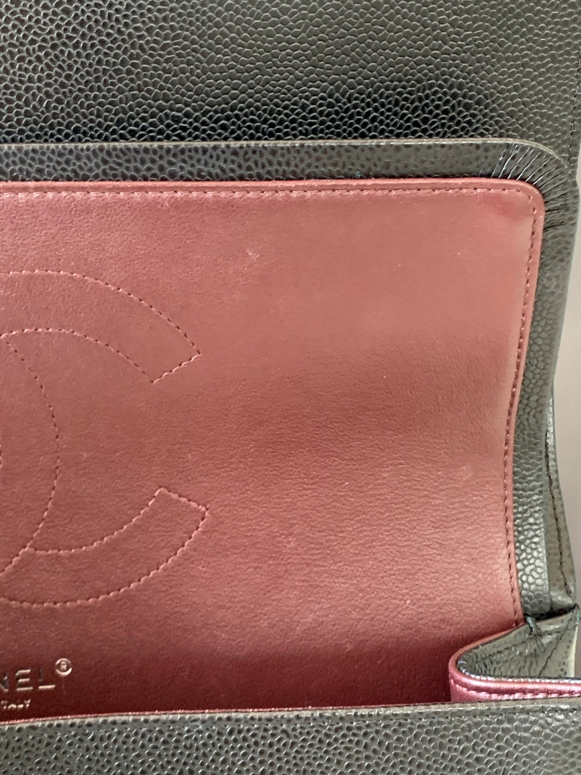 Chanel Double Flap Jumbo SHW