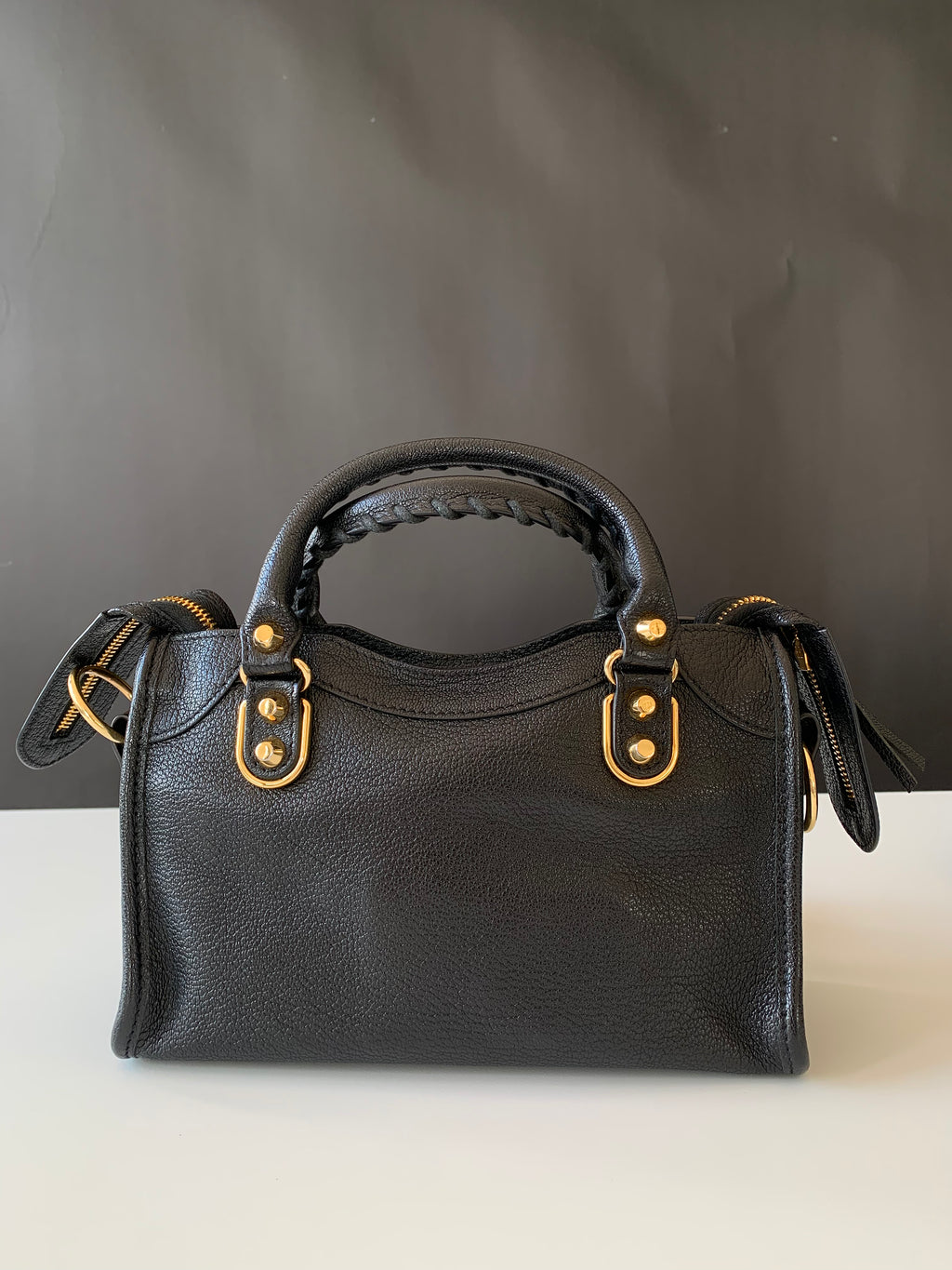 Balenciaga Mini City Metallic Edge