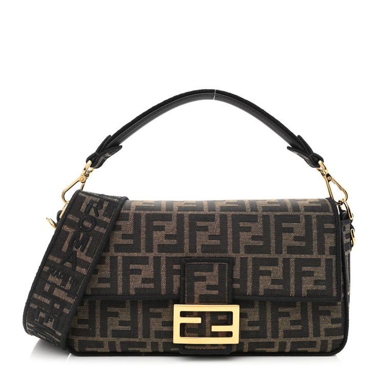 Fendi Baguette Zucca Medium