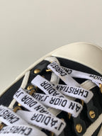 Dior Canvas Dot Walk'N'Dior Low Top Sneakers 36