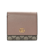 Gucci GG Supreme Monogram Medium GG Marmont Card Case