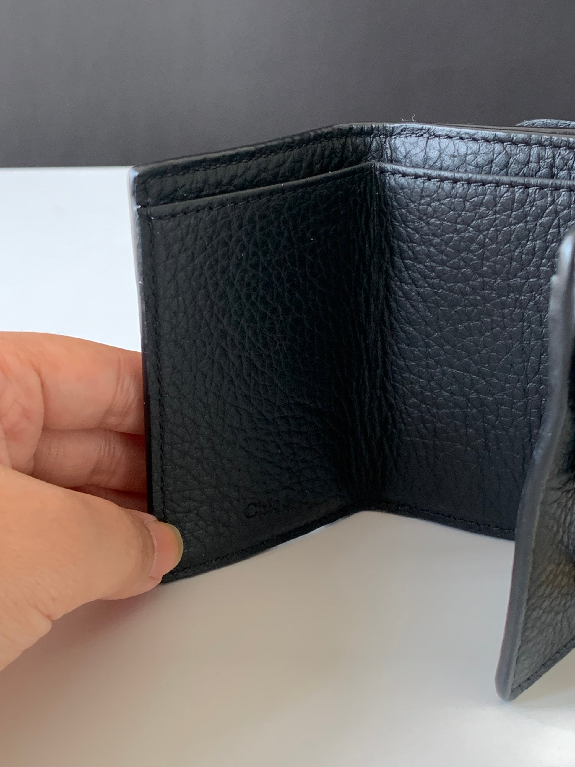 Chloé Alphabet Mini Trifold Wallet