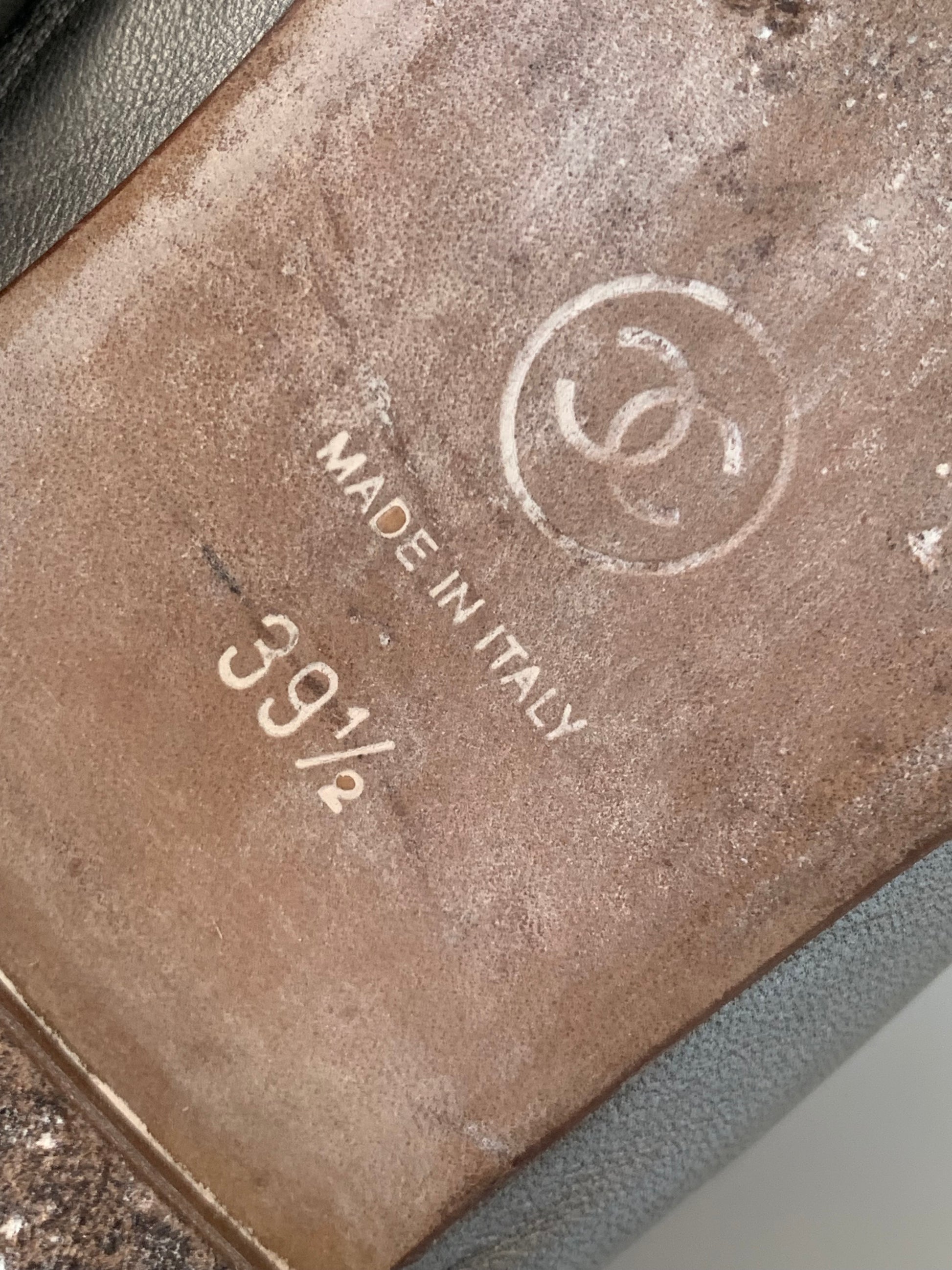 Chanel Cap Toe Ballerina Flats 39.5