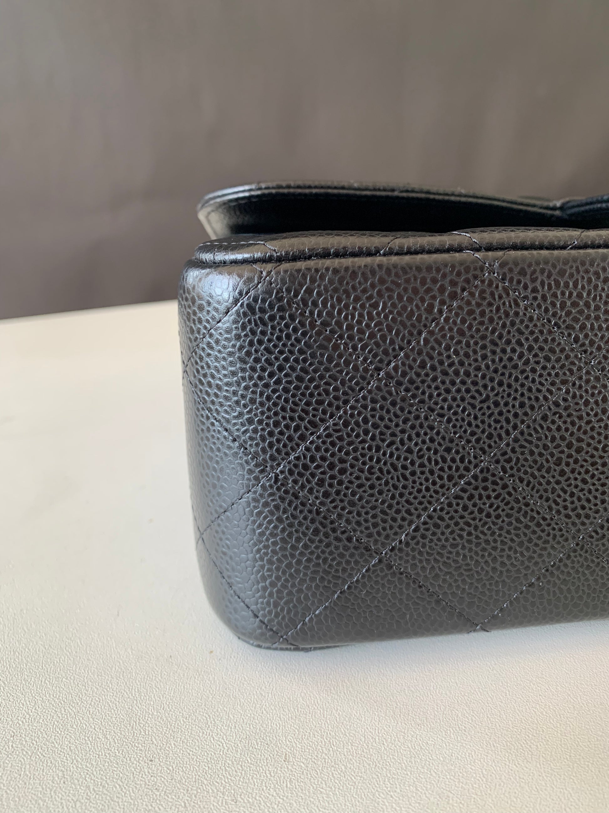 Chanel Double Flap Jumbo SHW