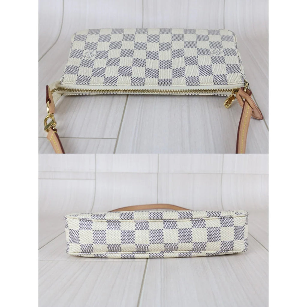 Louis Vuitton	Pochette NM Damier Azur