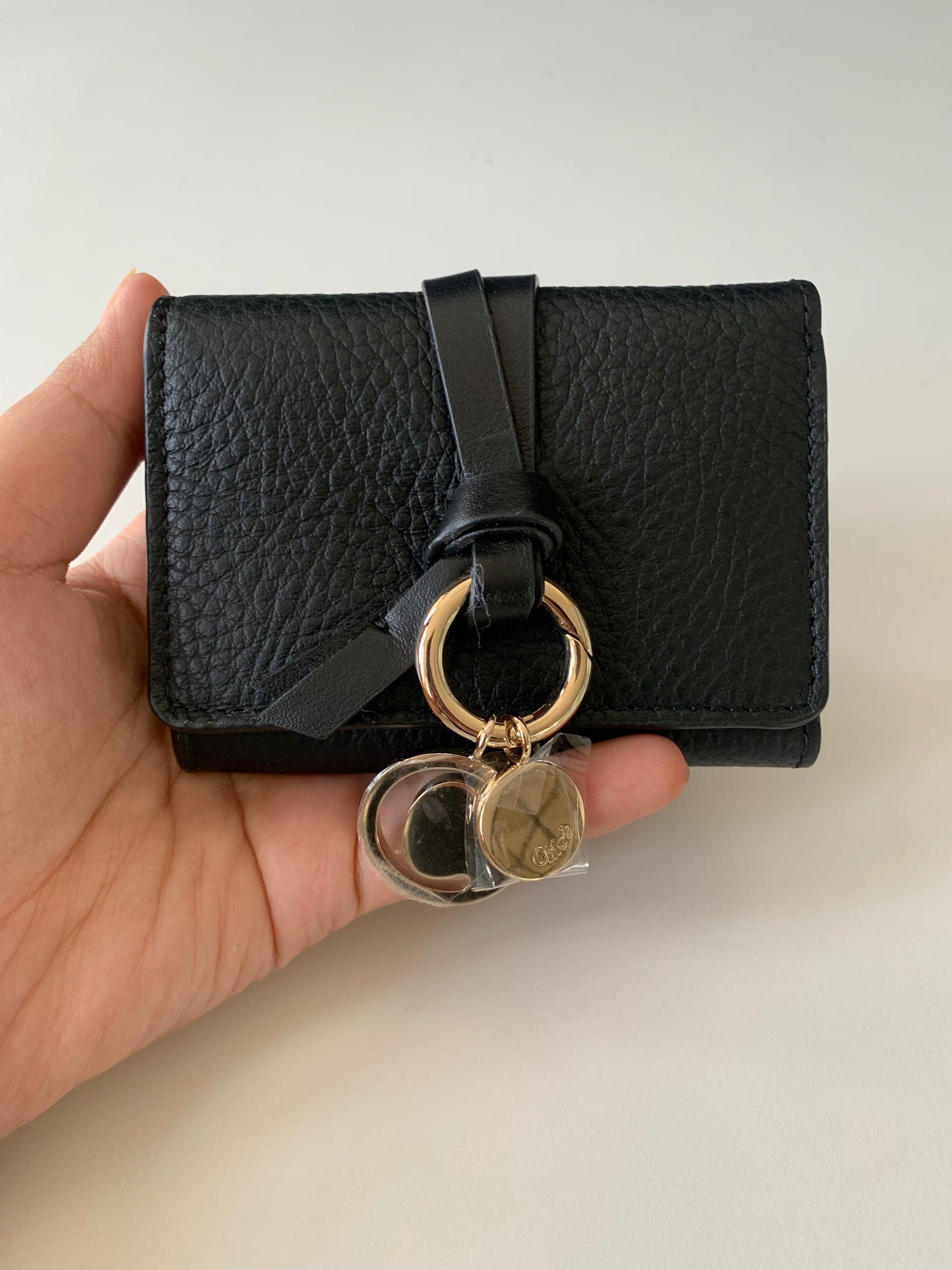 Chloé Alphabet Mini Trifold Wallet