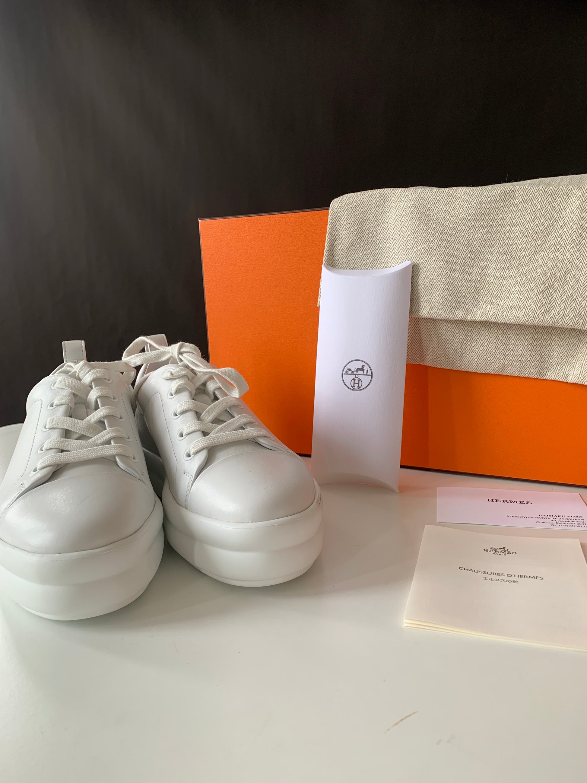 Hermès Happy Sneakers 36