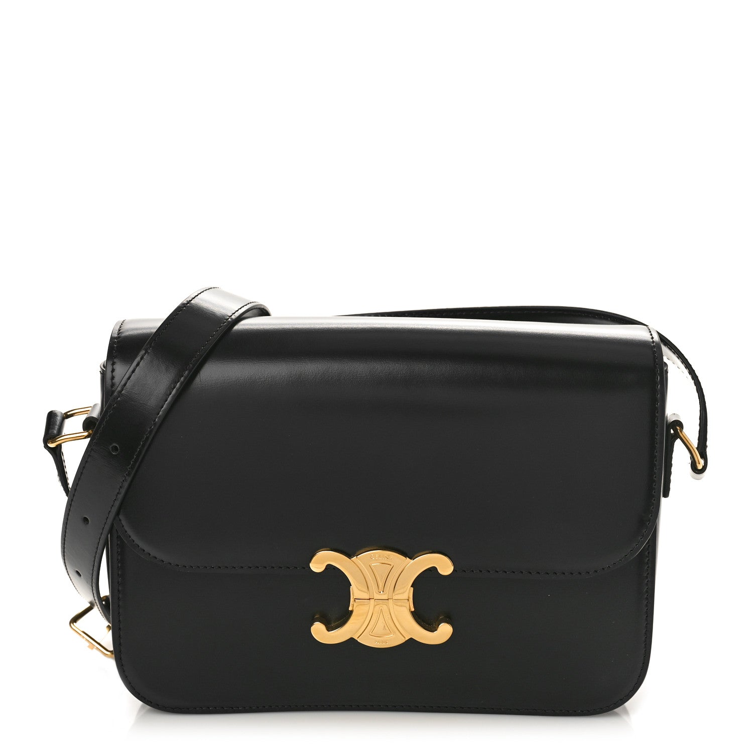Celine Teen Triomphe Shiny Calfskin
