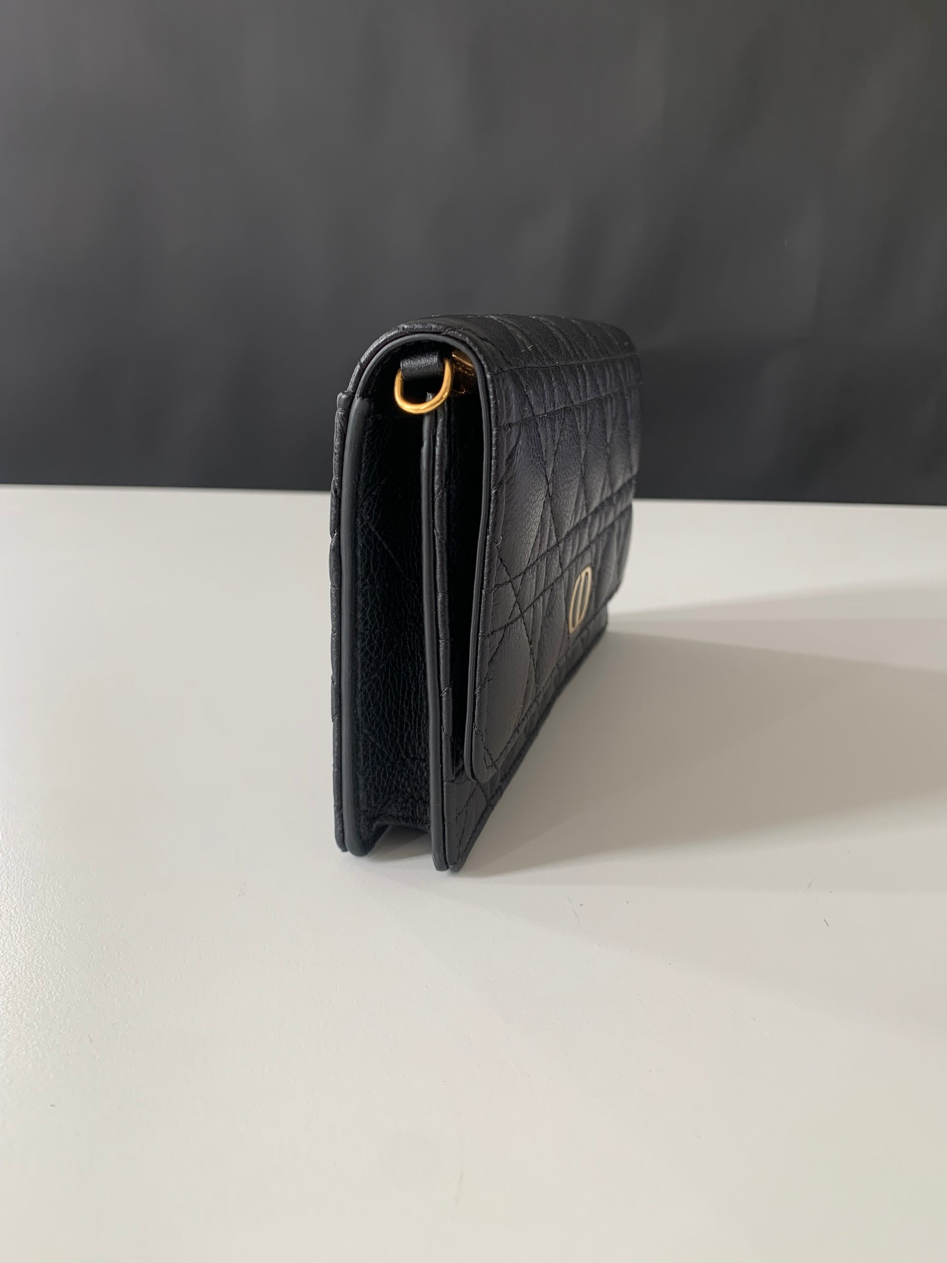 Dior Caro Pouch with Chain