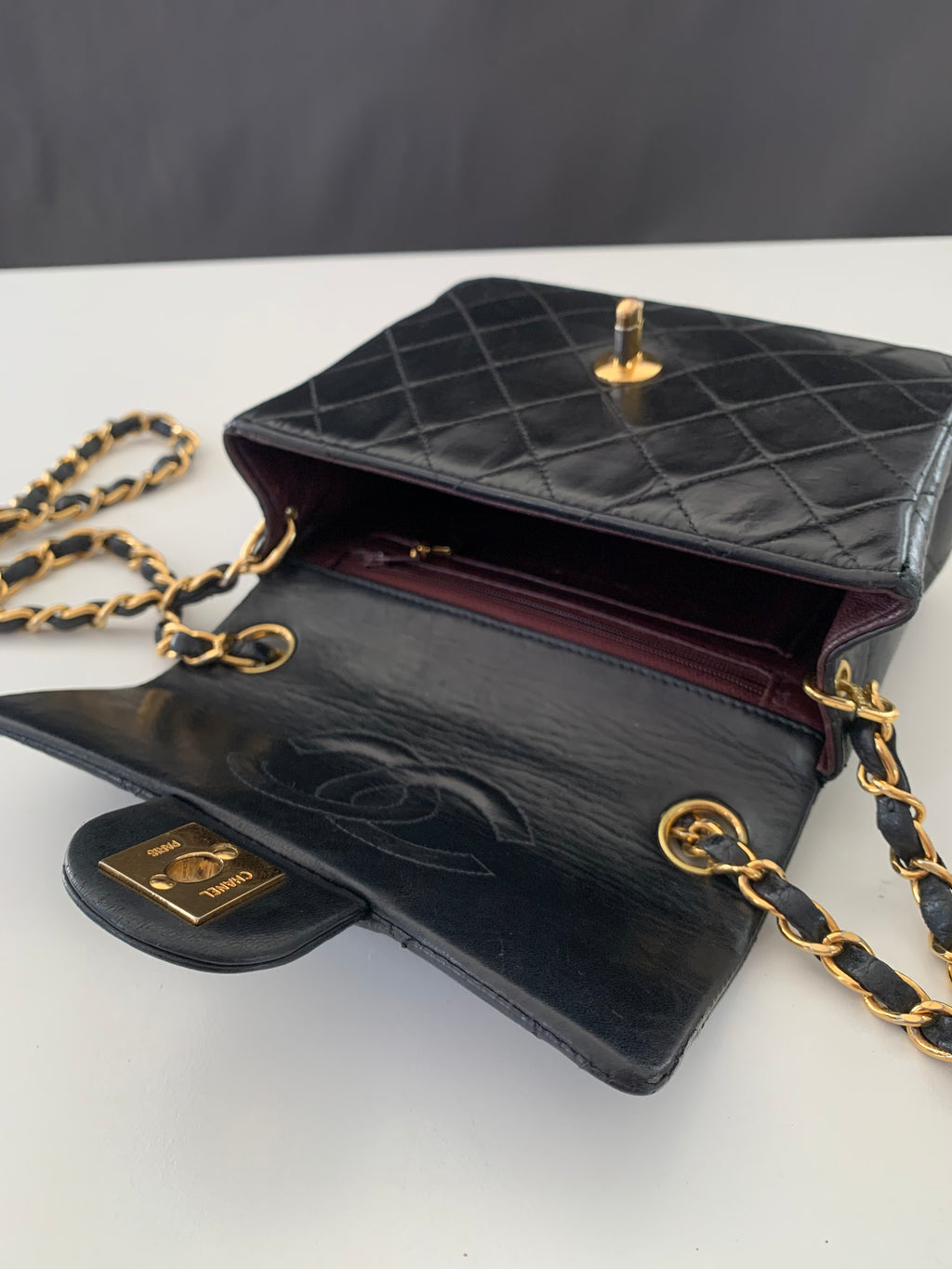 Chanel Mini Square Flap Lambskin