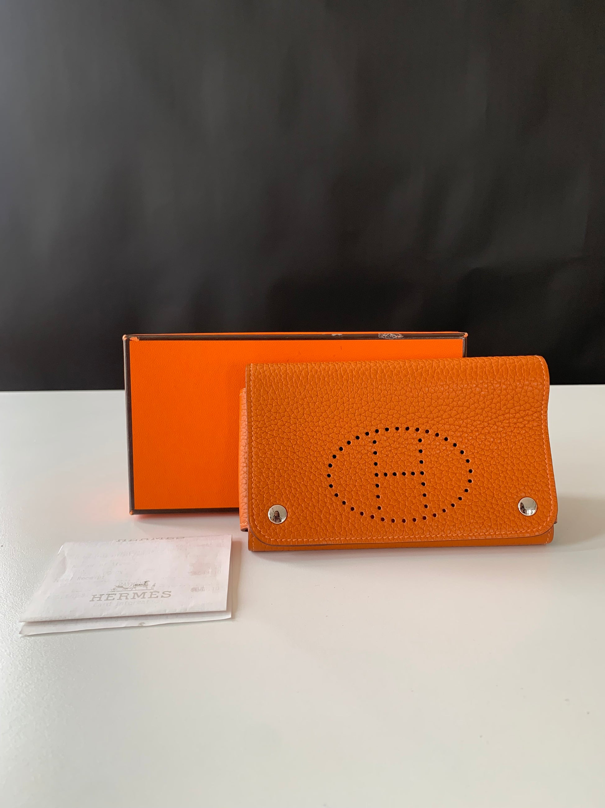 Hermès Mises et Relances Playing Cards Holder