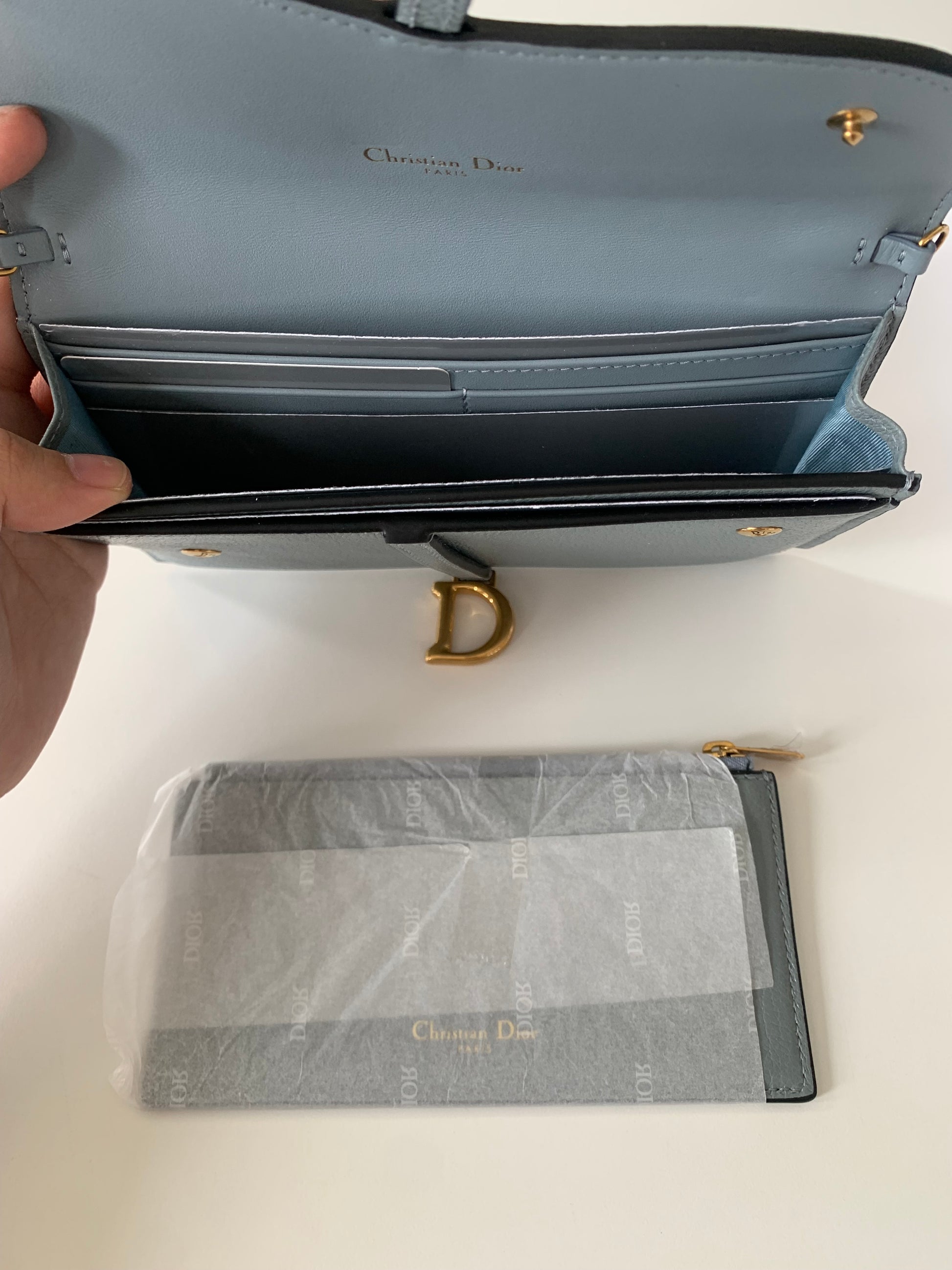 Dior Saddle Pouch Goatskin