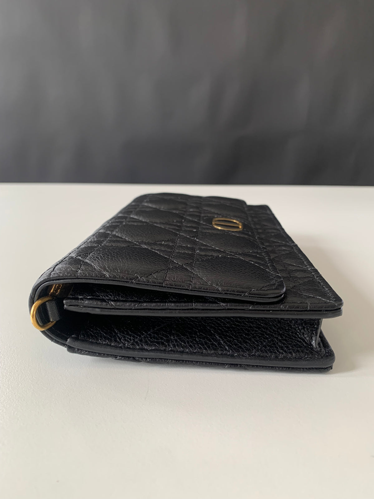 Dior Caro Pouch with Chain