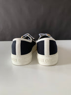 Dior Canvas Dot Walk'N'Dior Low Top Sneakers 36