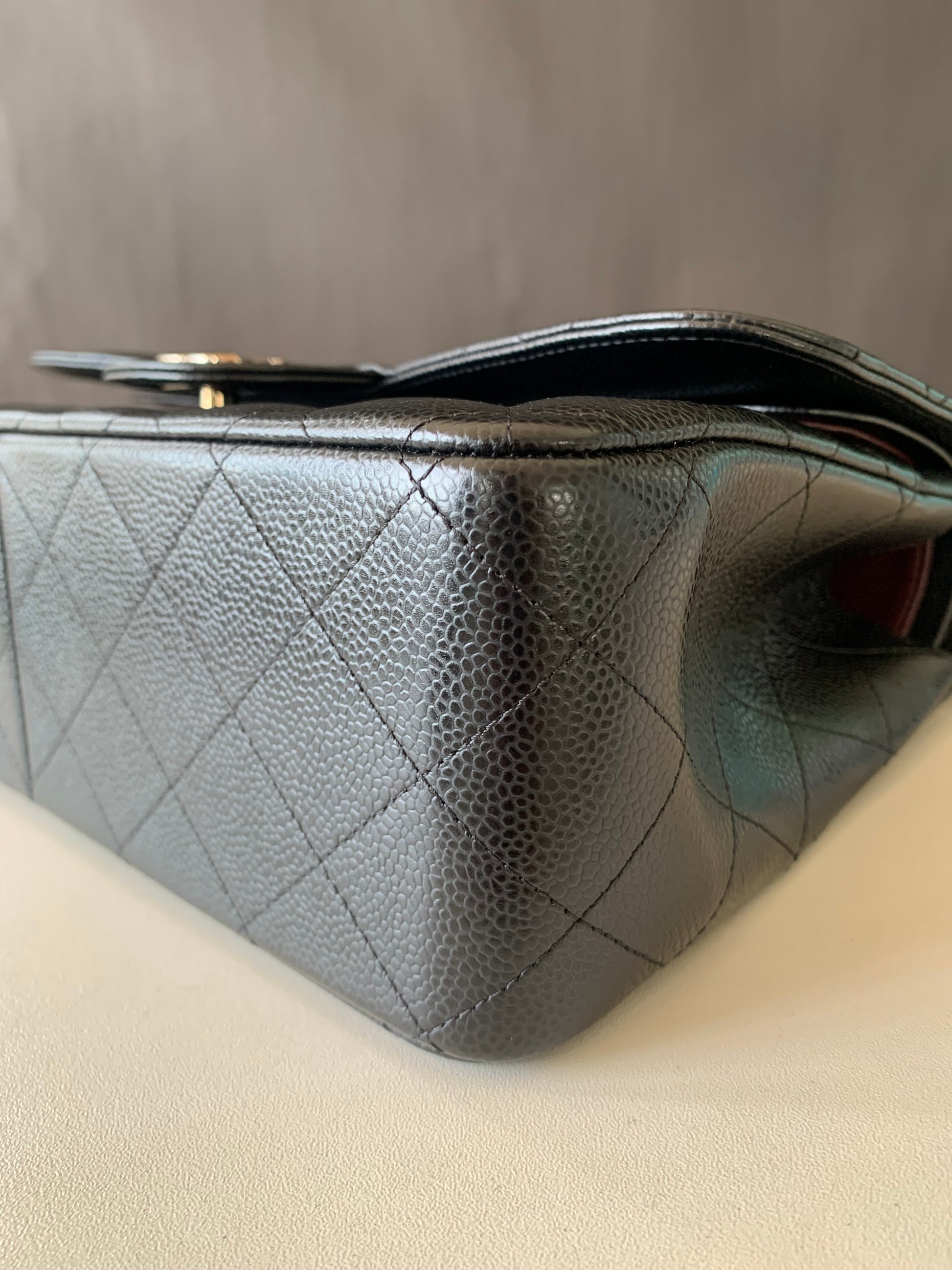 Chanel Double Flap Jumbo SHW