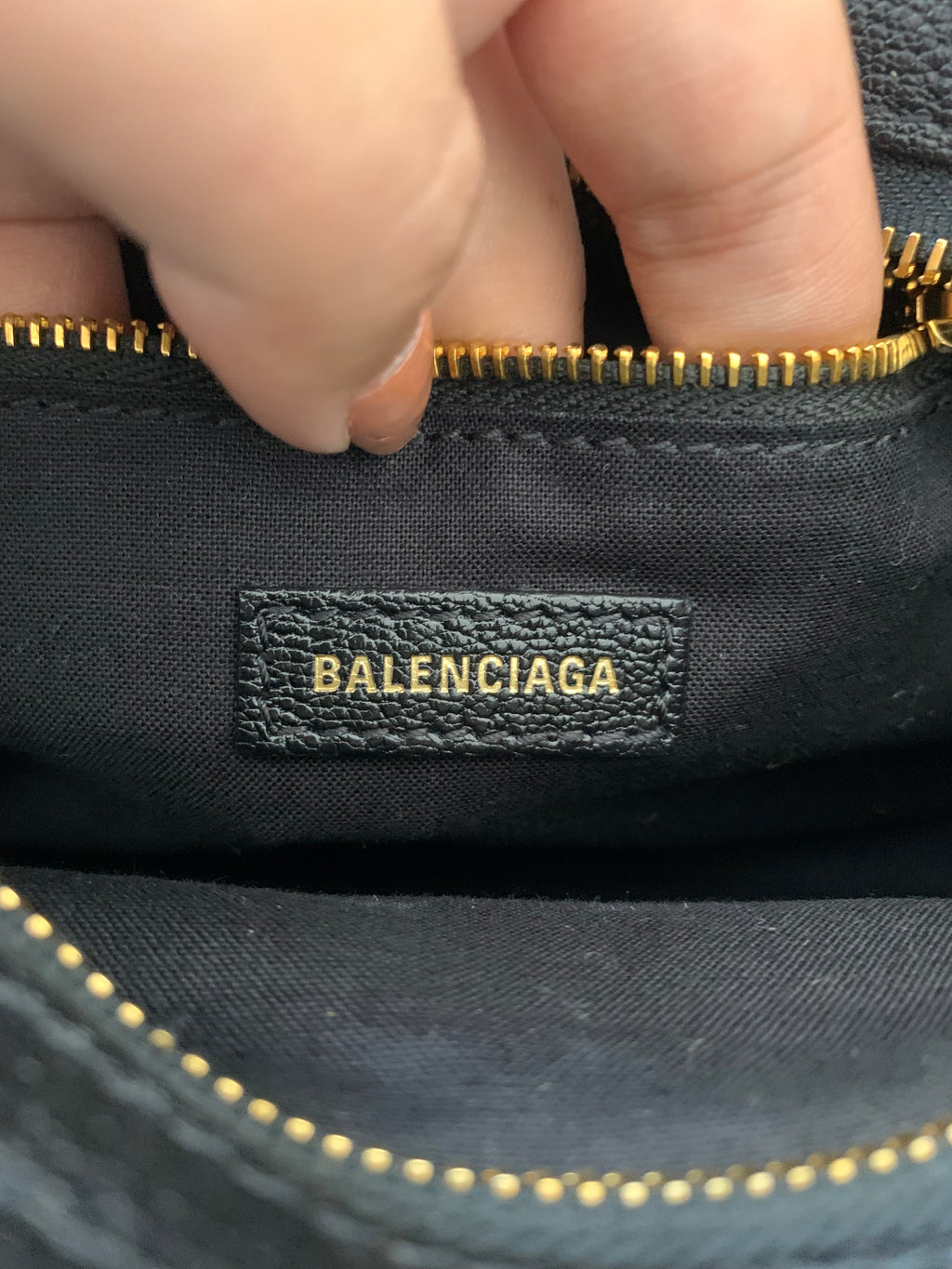 Balenciaga Mini City Metallic Edge