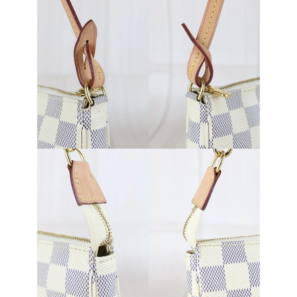 Louis Vuitton	Pochette NM Damier Azur