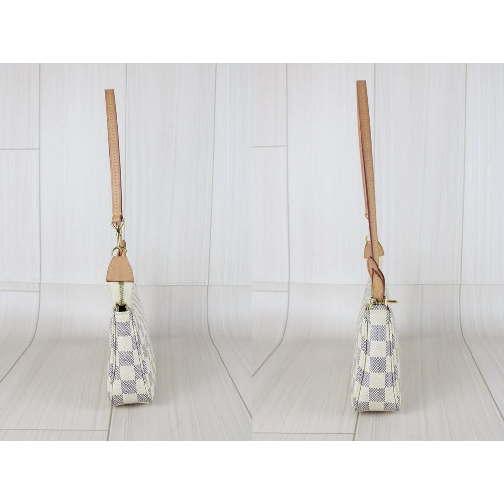 Louis Vuitton	Pochette NM Damier Azur